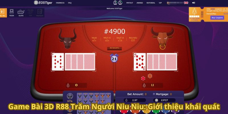 Game Bài 3D R88 Trăm Người Niu Niu: Thắng Lớn Đầy Hấp Dẫn 5 Game Bài 3D R88 Trăm Người Niu Niu: Giới thiệu khái quát