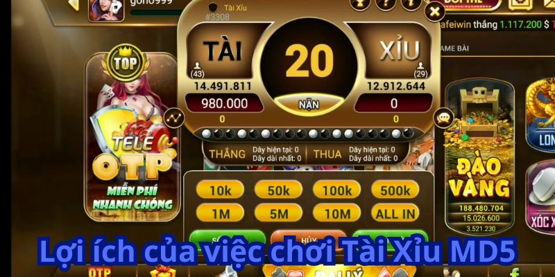 Tài Xỉu MD5 - Cơ Hội Thắng Lớn Từng Ván 7 Lợi ích của việc chơi Tài Xỉu MD5