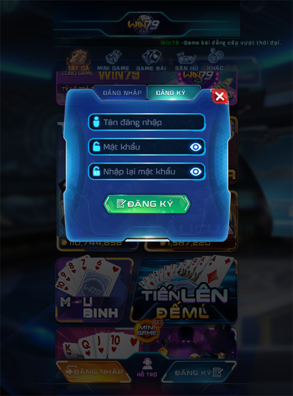 Cách đăng ký / đăng nhập tài khoản game Win79 1 Win79 – Hướng dẫn đăng ký tài khoản