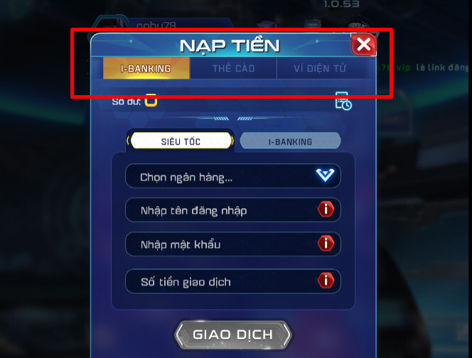 Hướng dẫn nạp và rút tiền tại Win79 1 Nạp tiền Win79 Club